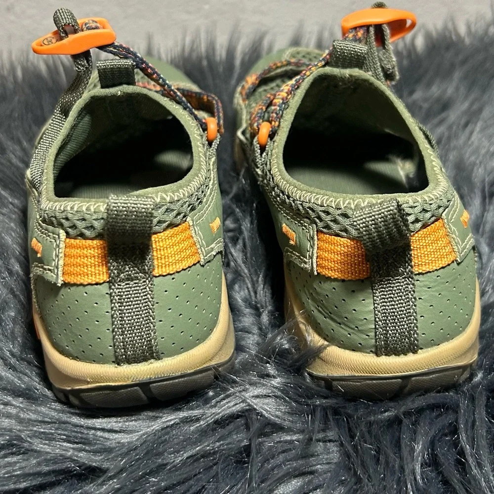 Chaco Odyssey Sport Sandal Kids Olive Green Adventure Sandal Size 3Y